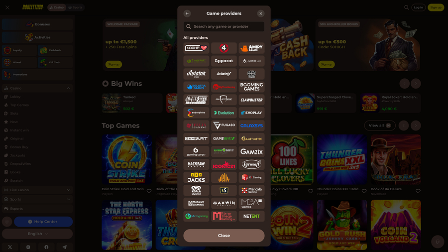 Roulettino Casino Desktop Game Developers