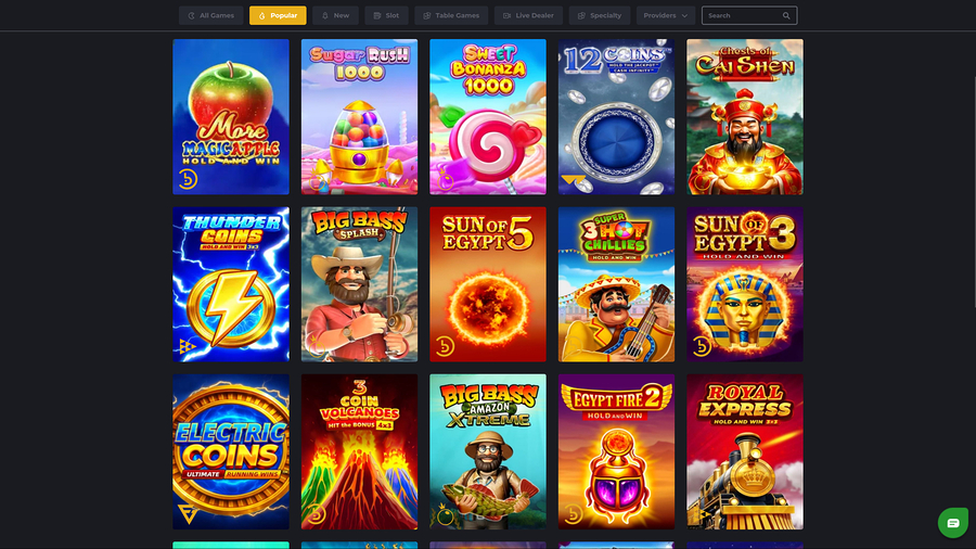 Royal Reels Casino Desktop Games