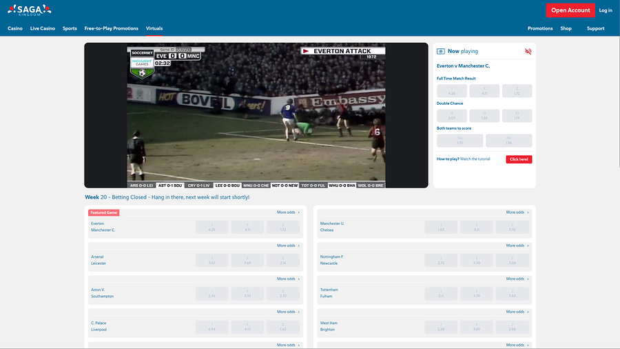 Saga Kingdom Casino Desktop Virtual Games