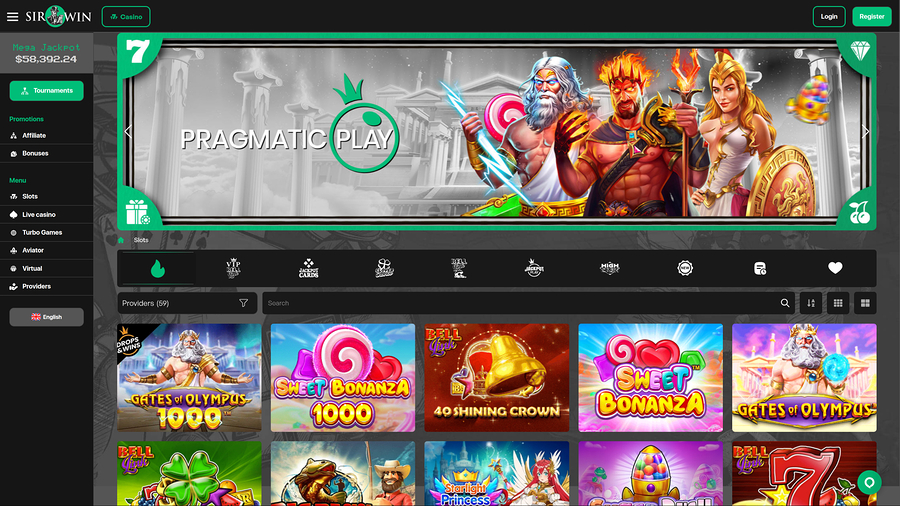 SirWin Casino Desktop Games