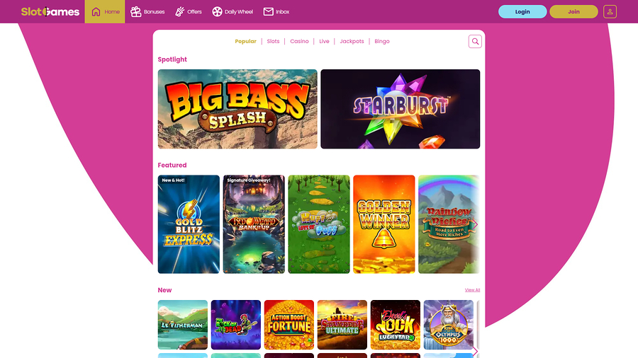 Slot Games Casino Desktop Games