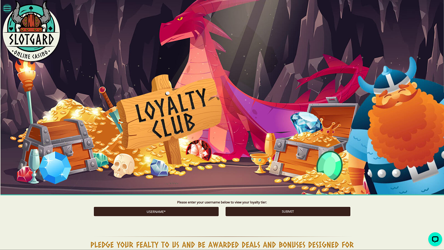 Slotgard Casino Desktop Loyalty Club