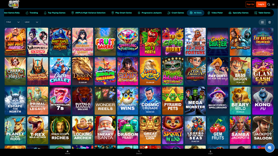 SlotoCash Casino Desktop Games