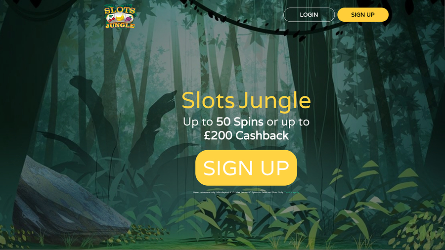 Slots Jungle Casino Desktop Homepage