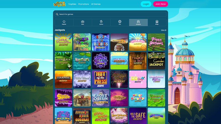 Slots Kingdom Casino Desktop Jackpot