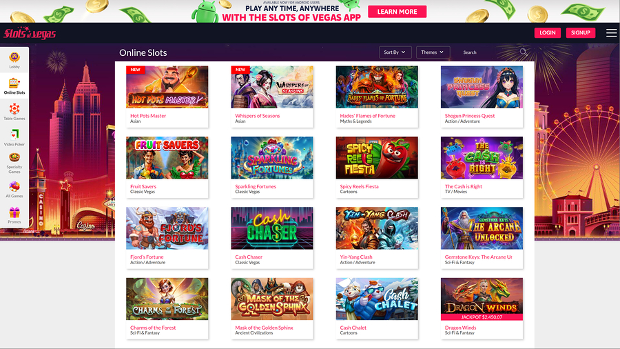 Slots of Vegas Casino Desktop Games