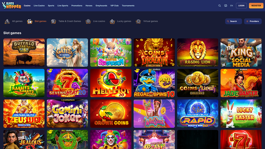 SlotsHopper Casino Games