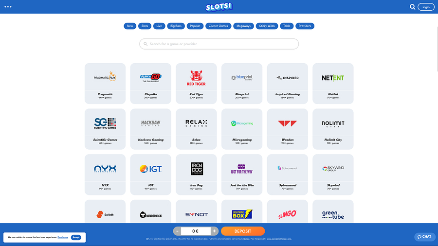 Slotsi Casino Desktop Game Developers