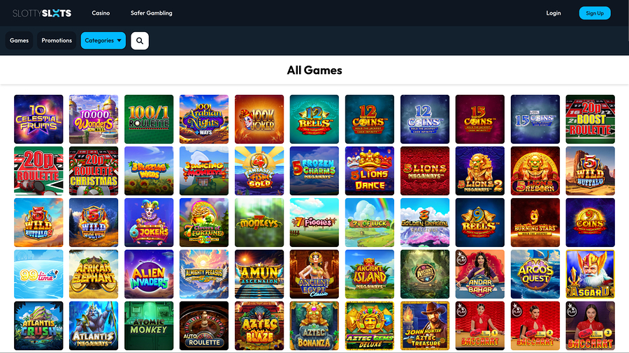 Slotty Slots Casino Desktop Games