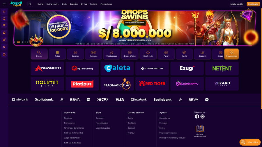 Somos Casino Desktop Game Developers