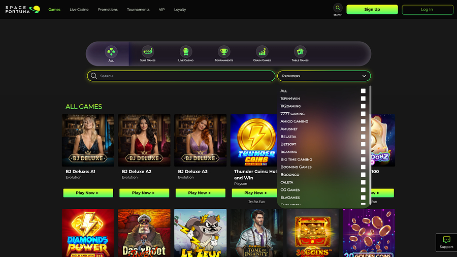 SpaceFortuna Desktop Game Developers