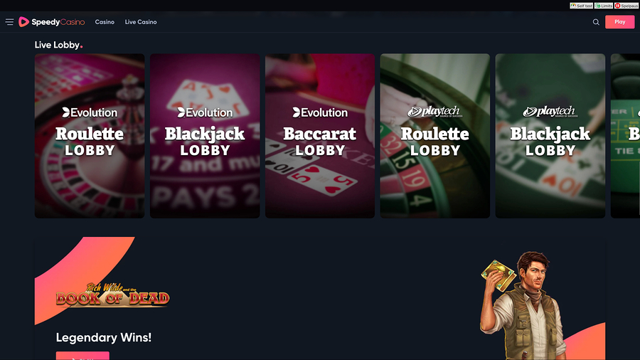 Speedy Casino Desktop Game Developers
