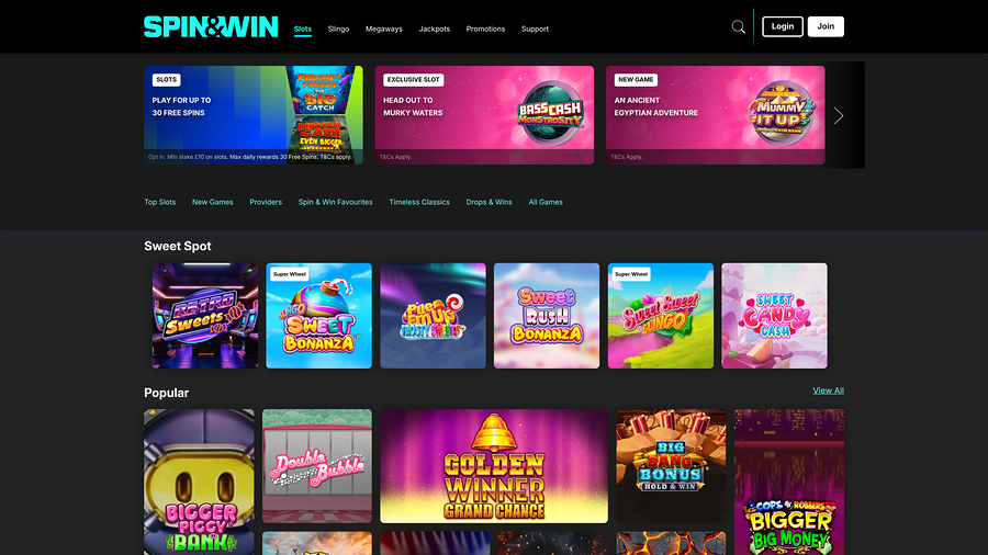 Spin And Win Casino Desktop Games