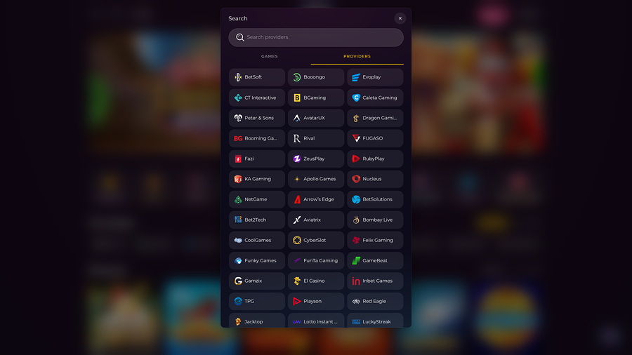 Spins House Casino Game Developers