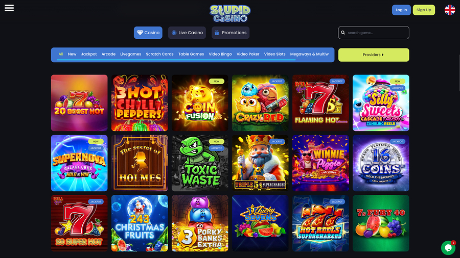 Juegos de escritorio de Stupid Casino