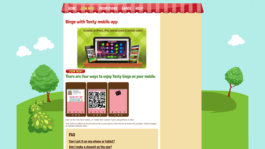 Tasty Bingo App Install