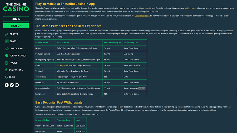The Online Casino Desktop Game Developers
