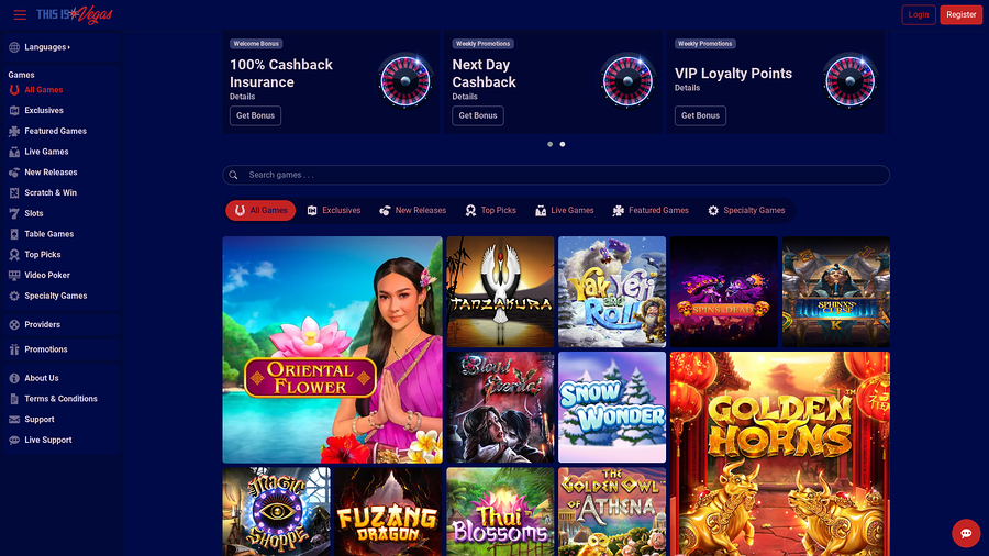 This Is Vegas Desktop Homepage