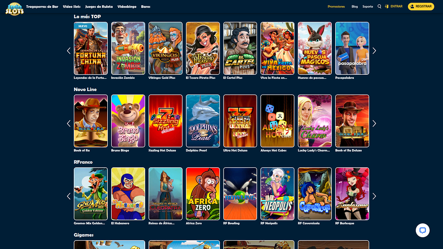 Todo Slots Desktop Games