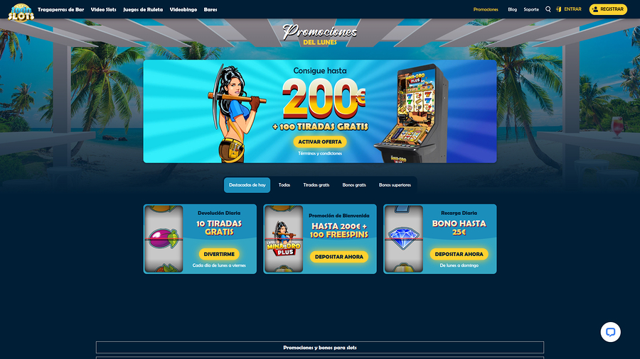 Todo Slots Desktop Promotions
