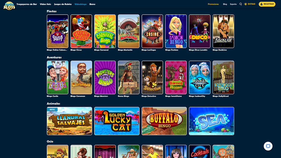 Todo Slots Desktop Video Bingo