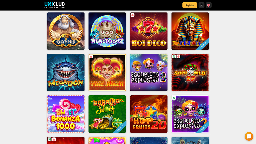 Uniclub Desktop Games