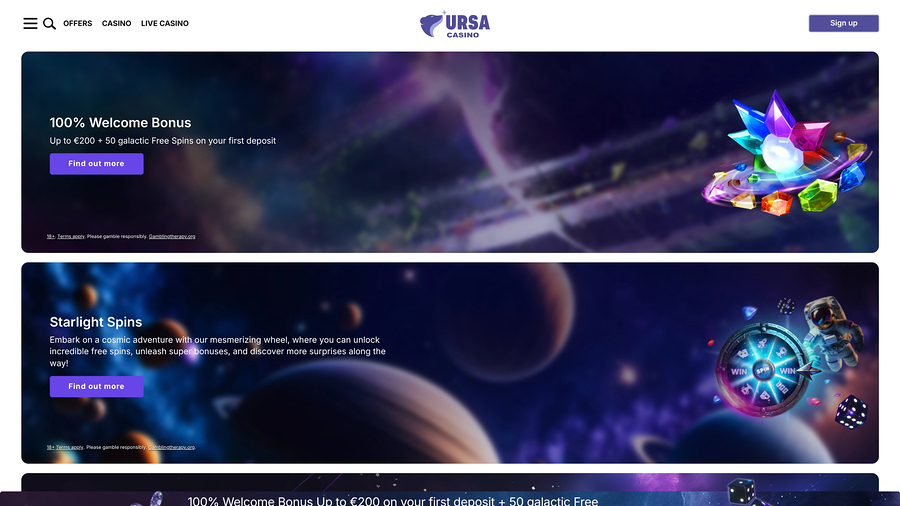 Ursa Casino Promotions