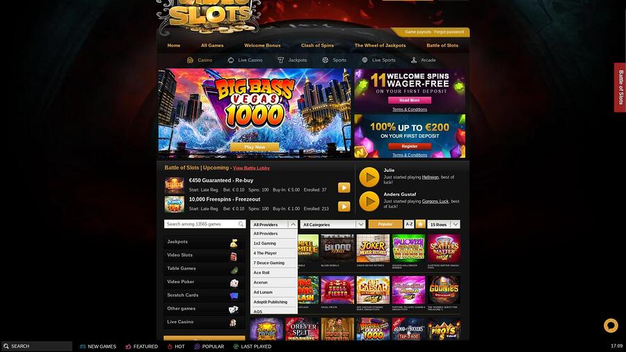 Videoslots Casino Desktop-spelutvecklare