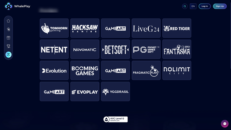 Desarrolladores de juegos de casino WhalePlay