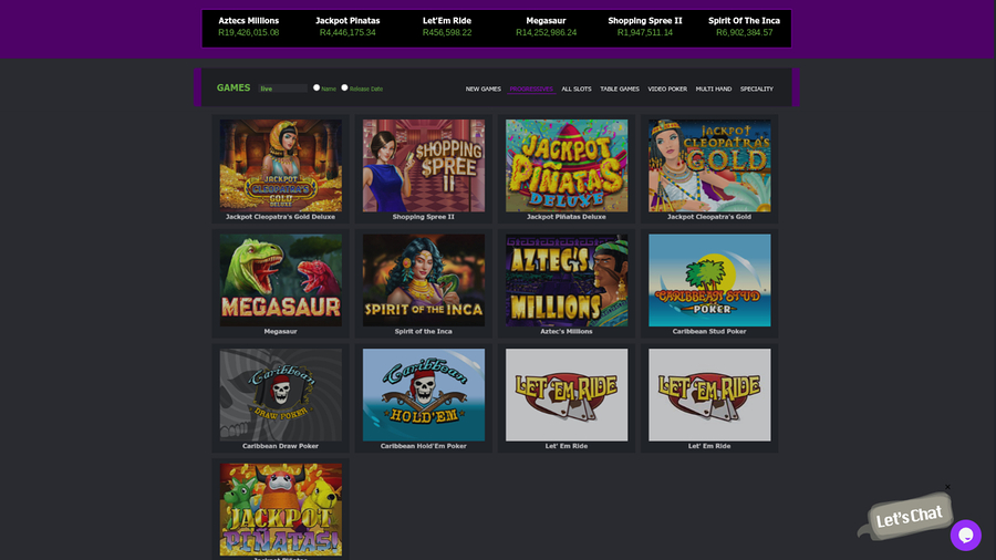 White Lotus Casino Desktop Jackpot