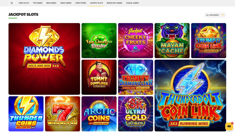 Wikiluck Casino Desktop Jackpot