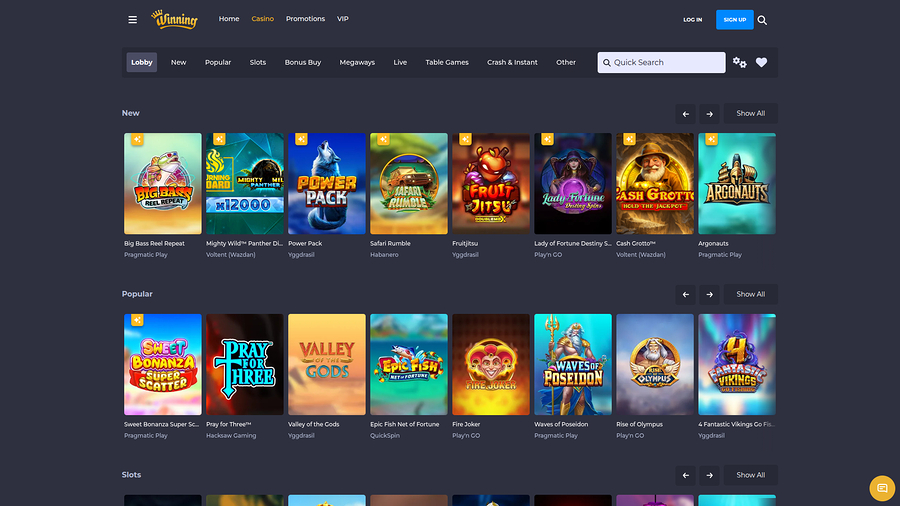 Winning Casino Desktop Games