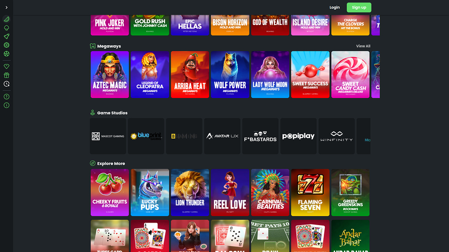 Winningz Casino Desktop Game Developers