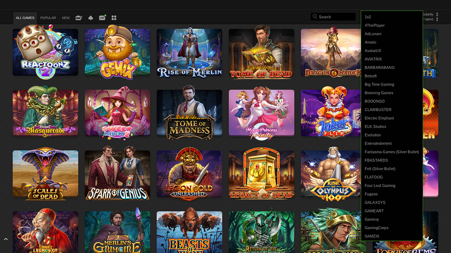 WinOui Casino Desktop Game Developers