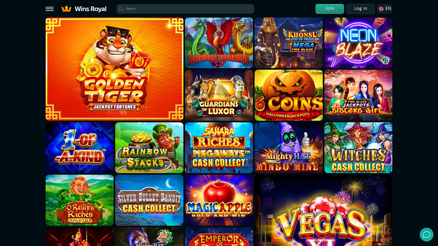 Wins Royal Desktop Jackpot