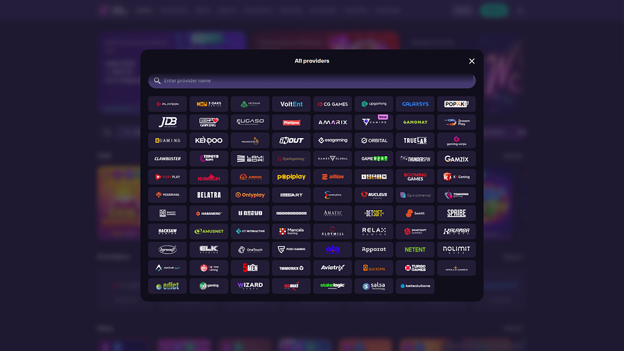 Desarrolladores de juegos de escritorio de WinSpirit Casino