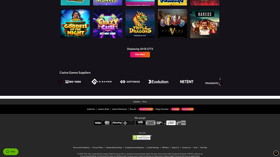 WinTrillions Casino Desktop Game Developers