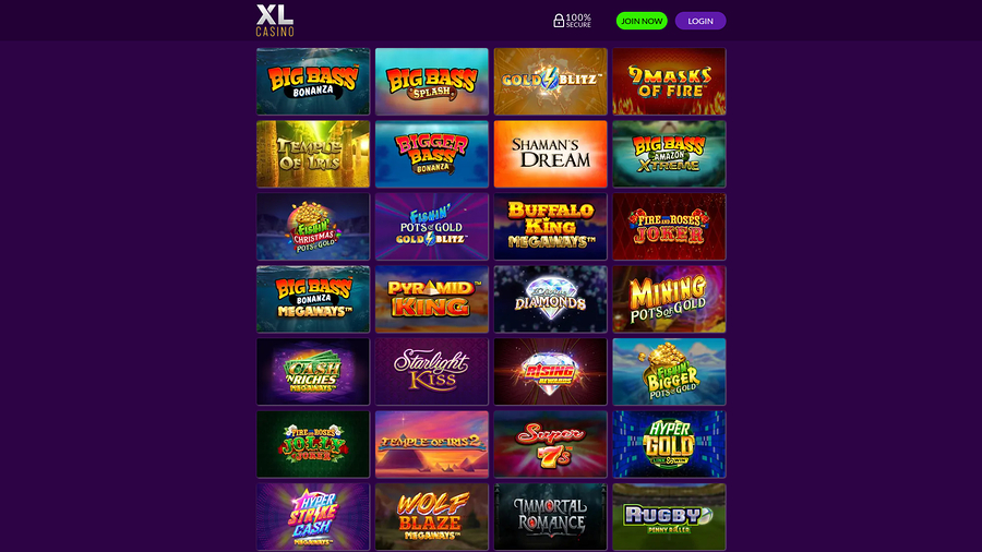 XL Casino Desktop Games