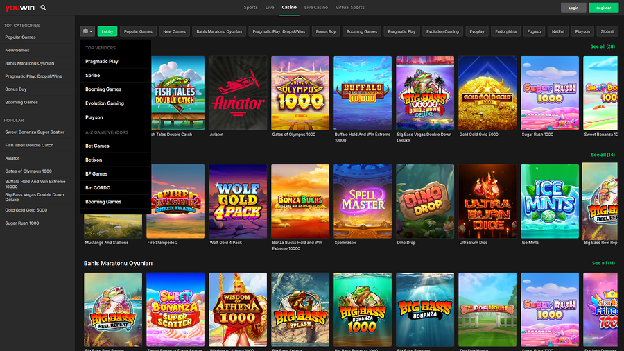 YouWin Casino Desktop Game Developers