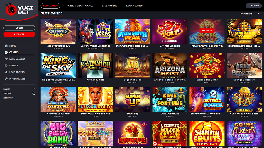 Yugibet Desktop Games