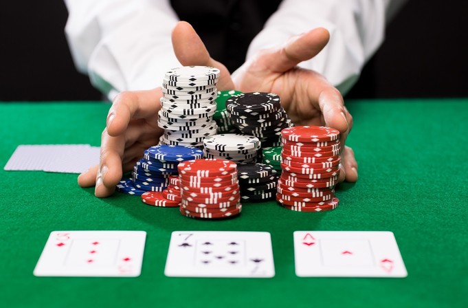 Jugando Multi Deck Blackjack online
