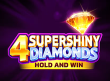4 Supershiny Diamonds Hold and Win Screenshot