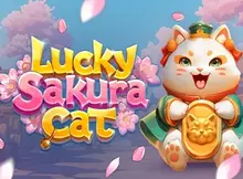 Lucky Sakura Cat