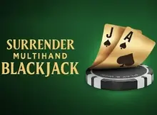 Surrender Multihand Blackjack screenshot