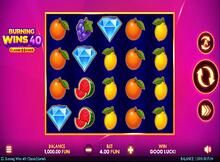 Burning Wins 40 Classic Series Screenshot