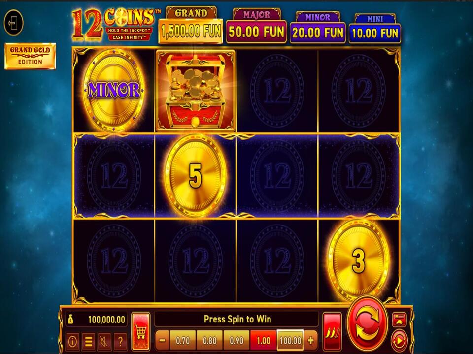12 Coins Grand Gold Edition screenshot