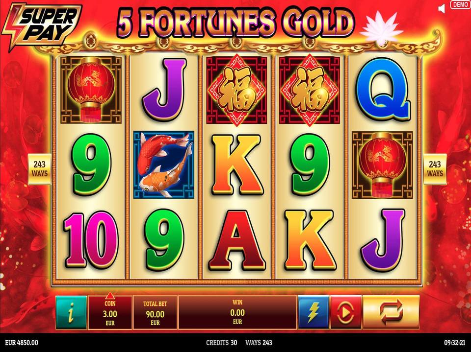 5 Fortunes Gold screenshot