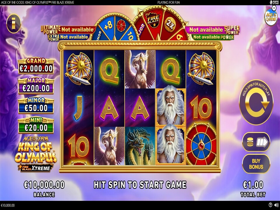 Age Of The Gods King Of Olympus Fire Blaze Xtreme screenshot