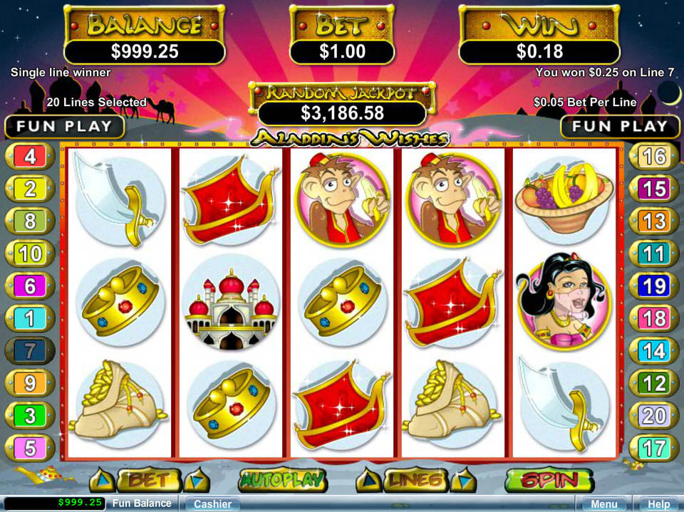 Aladdins Wishes screenshot