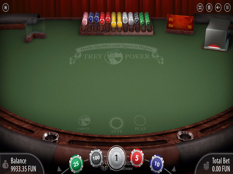 BGaming Trey Poker screenshot